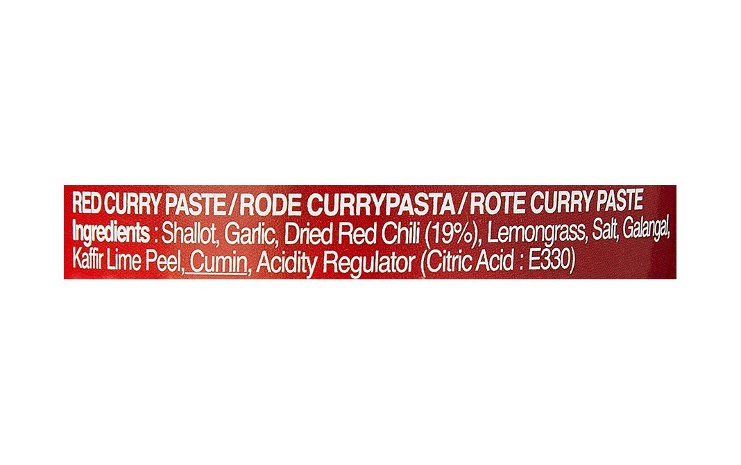 Pantai Red Curry Paste    Tub  400 grams